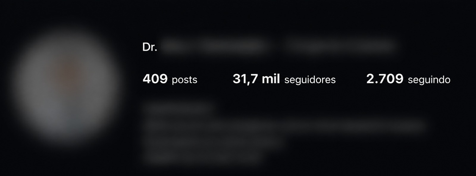 Perfil de cliente depois do trabalho — caso 1